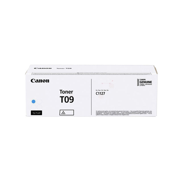 Canon - T09 tonercartridge 1 stuk(s) Origineel Cyaan
