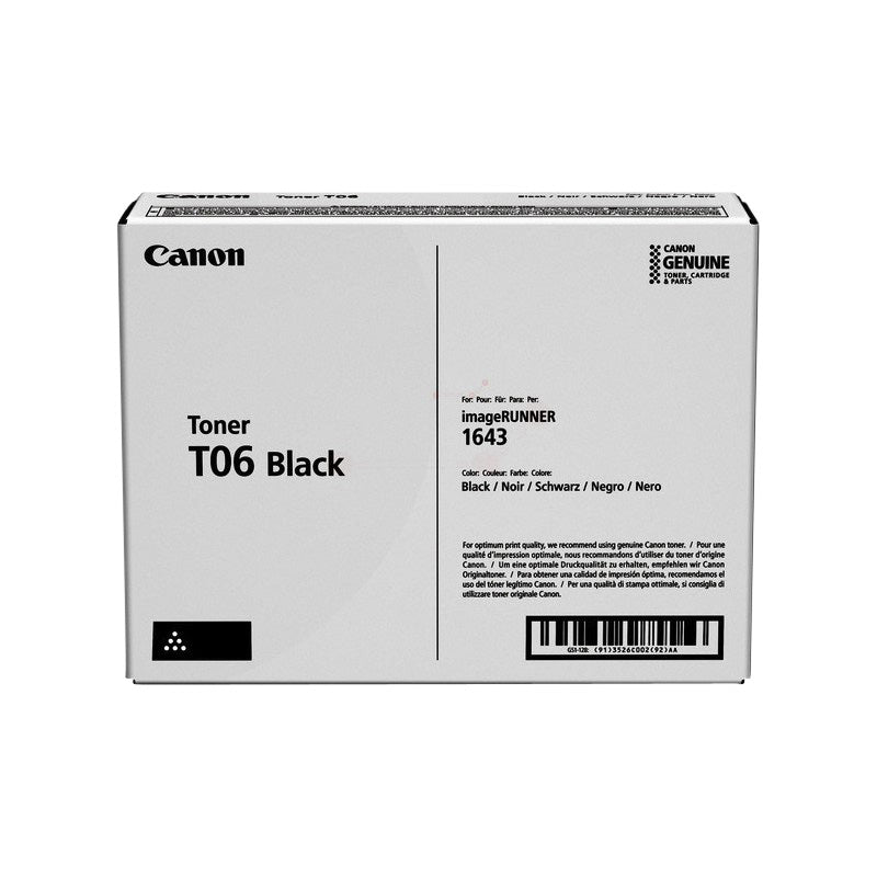 Canon - Tonercartridge t06 zwart