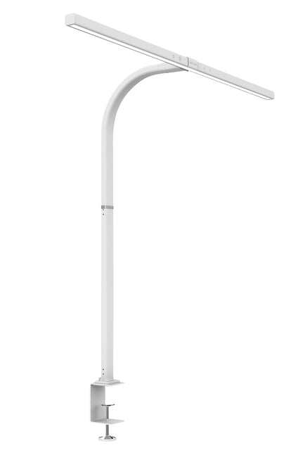 Unilux - Lampe de bureau Strata led pince de table blanc