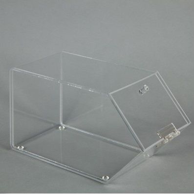 Klika - Acrylic box 1 compartment with lid 6 pieces