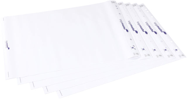 Legamaster - Papelógrafo en blanco 20 hojas 5 piezas