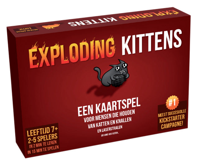 Office - Jeu de cartes chatons explosifs
