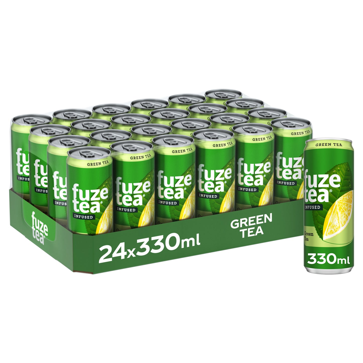 Fuze Tea - Refresco de té verde lata 330ml