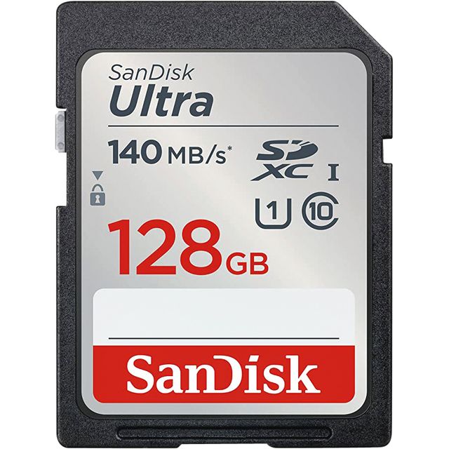 Sandisk - Scheda di memoria SDXC ultra 128 GB