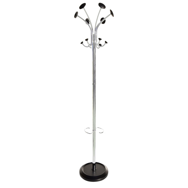 BRASQ - Appendiabiti Bruxelles da terra nero/argento