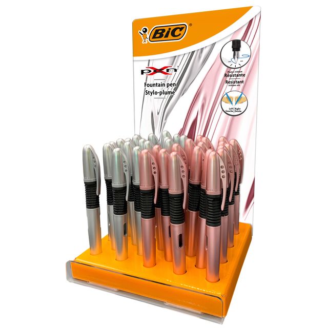 Bic - Vulpen X chrome medium assorti