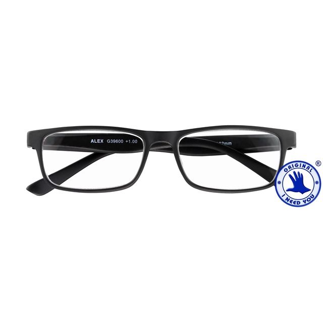 I Need You - Lunettes de lecture +3,00 dpt Alex noir