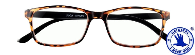 I Need You - Occhiali da lettura +2.00 dpt Luca marrone