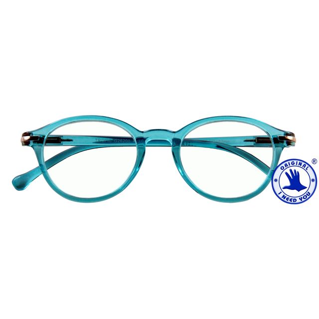I Need You - Occhiali da lettura +1.00 dpt Turchese tropicale