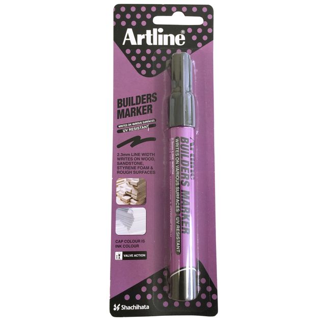 Artline - Viltstift professional builders zwart