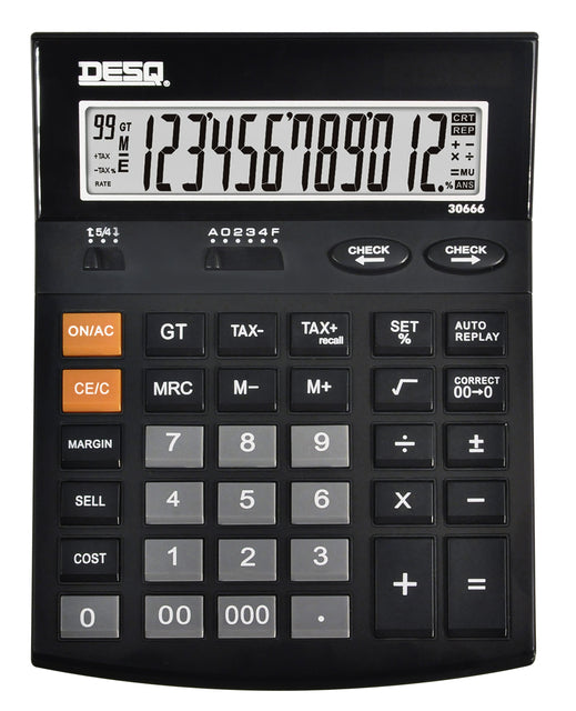 Desq - Calculatrice X-Large Check Correct | 20 pièces