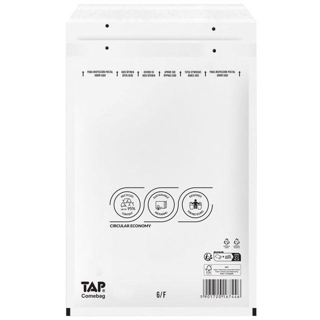 TAP - Envelope Comebag air cushion nr16 240x350mm 100 pieces