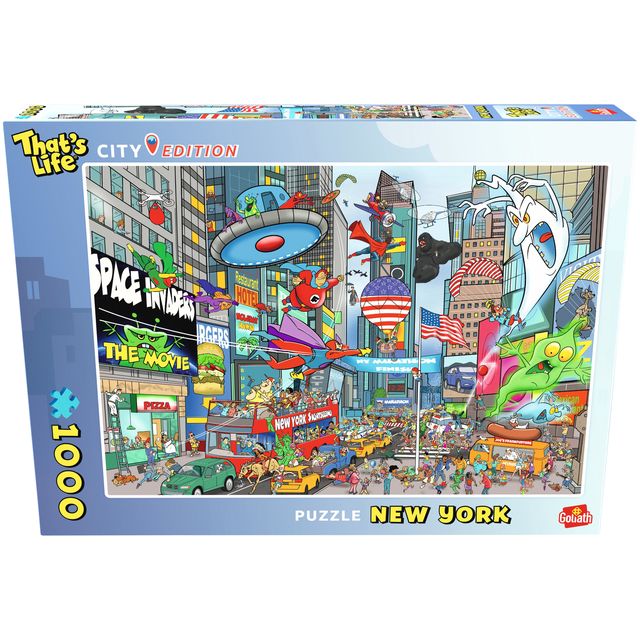 Goliat - Puzzle That's Life City Nueva York 1000 piezas