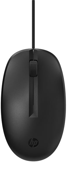 HP - Mouse 128 laser cablato nero