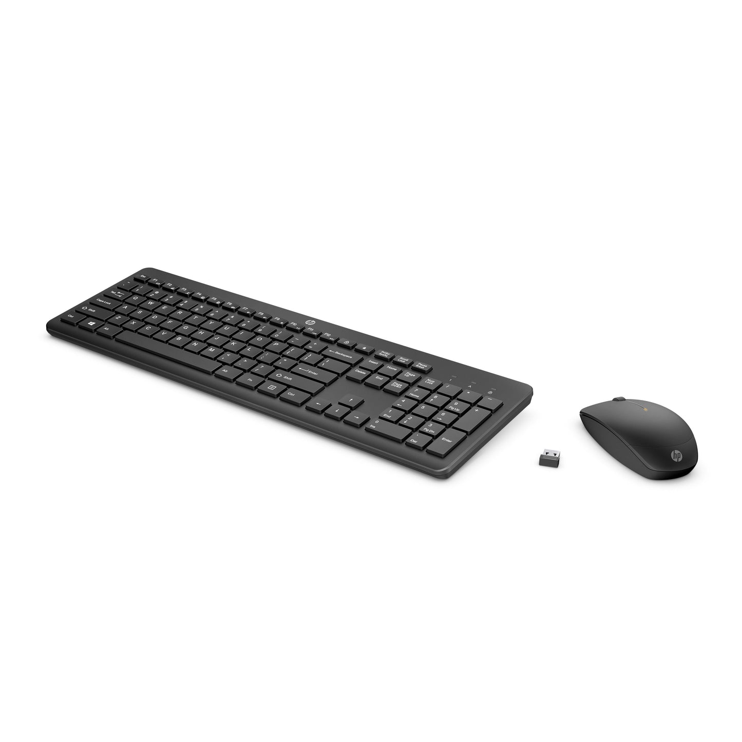 HP - Clavier + souris 235 sans fil noir