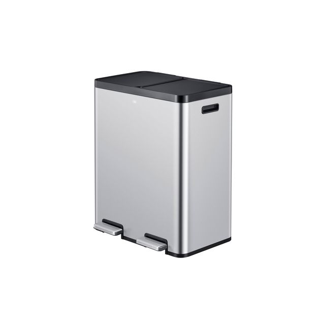 Eko - Pedaalemmer essential recycler 2x30liter rvs