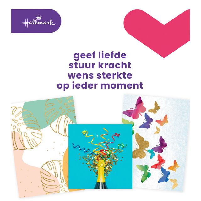 Hallmark - Wenskaart business box zonder tekst 8st