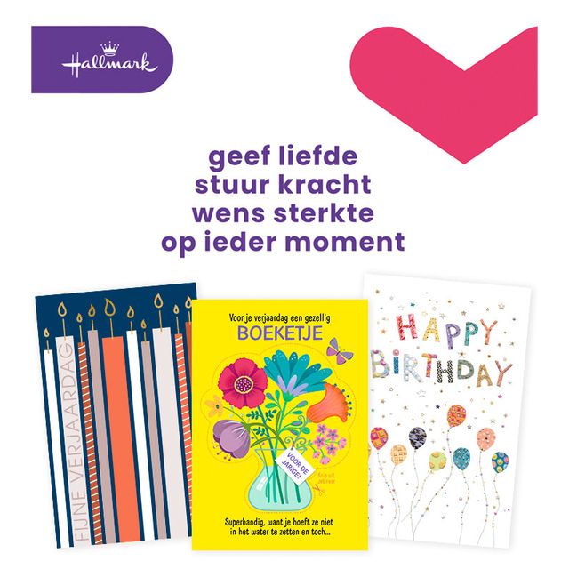 Hallmark - Wenskaart business box verjaardag 12st