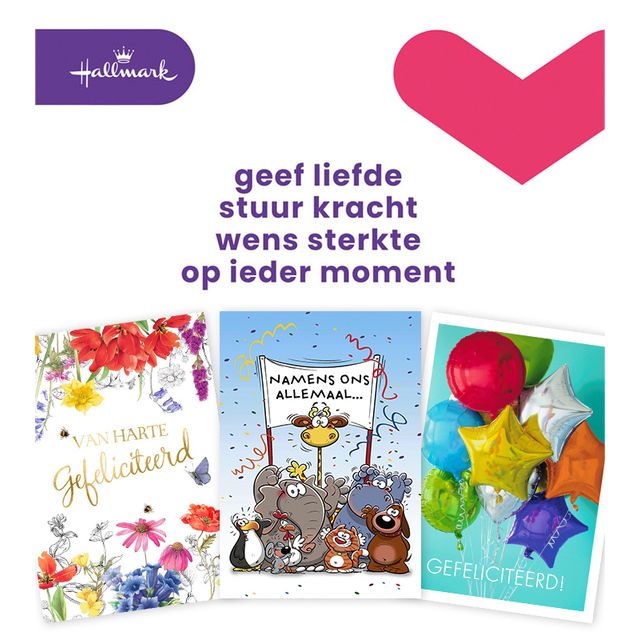 Hallmark - Wenskaart business box verjaardag a4