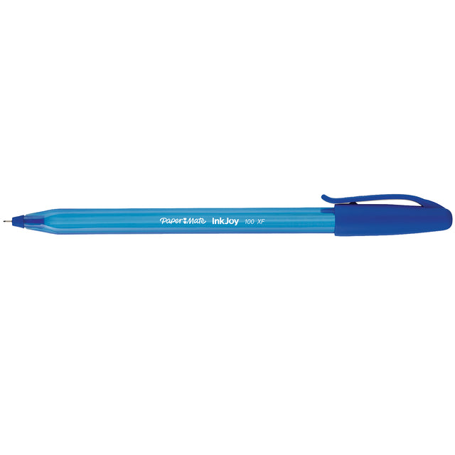 Paper Mate - Balpen inkjoy 100 uf blauw | 50 stuks