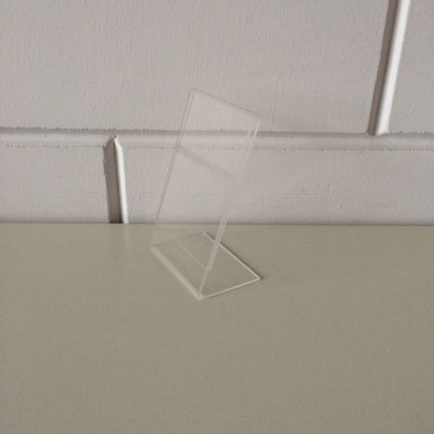 Klika - L-standard acrylic wxh 80x120mm. Standing