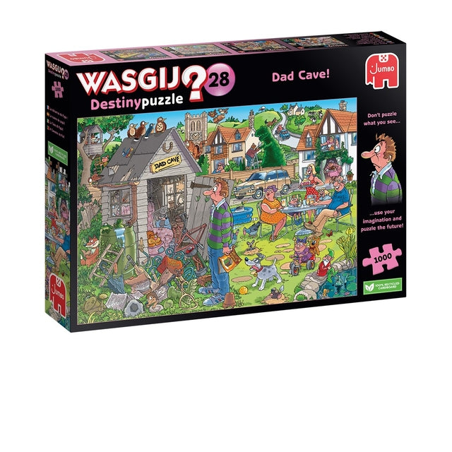 Wasgij - Puzzel Destiny 28 De Mancave Van Pa! 1000 stukjes