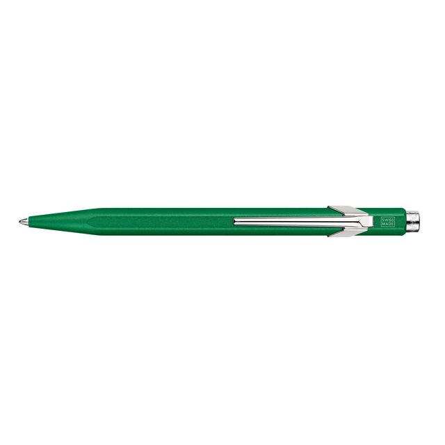 Caran d'ache - Penna a sfera Colormat-X 849 verde | 2 pezzi