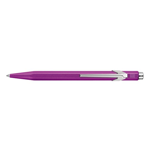 Caran d'ache - Penna a sfera Colormat-X 849 viola | 2 pezzi