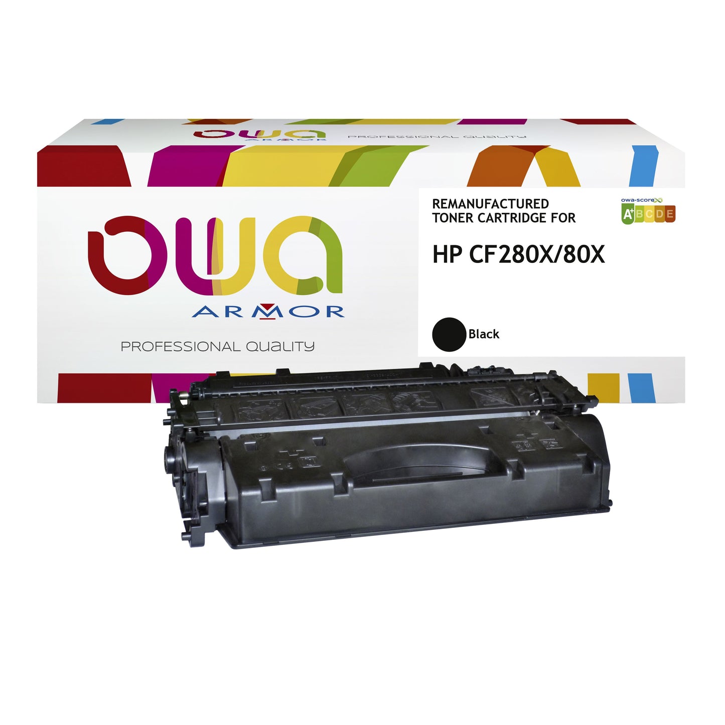 OWA - Tonercartridge hp cf280x zwart
