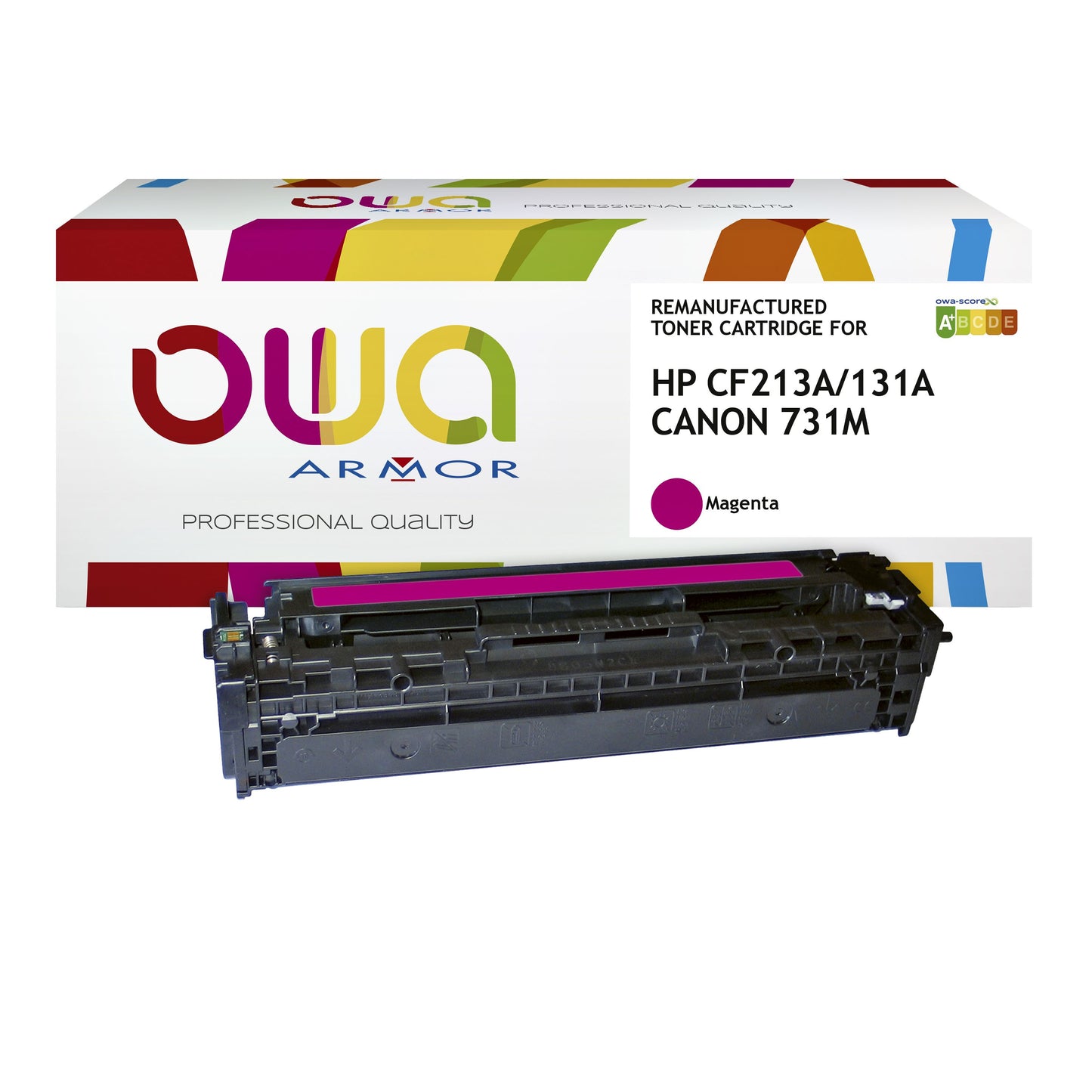 OWA - Alternative à la cartouche de toner pour CF213A rouge
