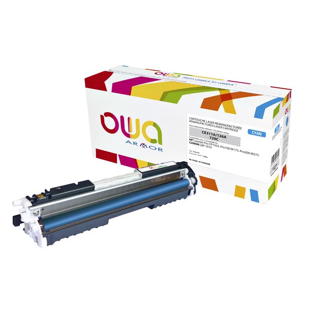 OWA - Tonercartridge alternatief tbv CE311A blauw