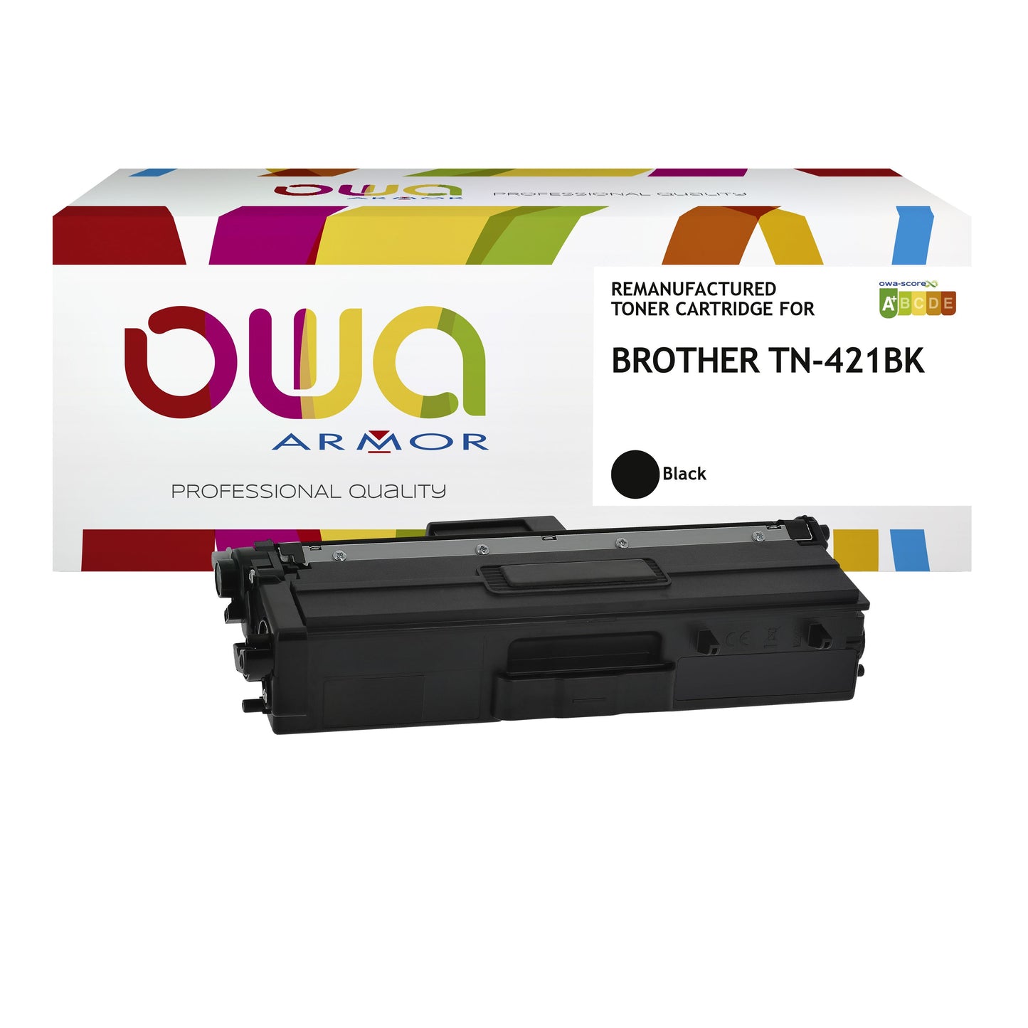OWA - Toner alternatief tbv TN-421BK zwart