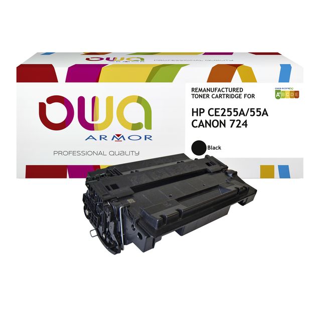 OWA - Tonercartridge alternatief tbv CE255A zwart