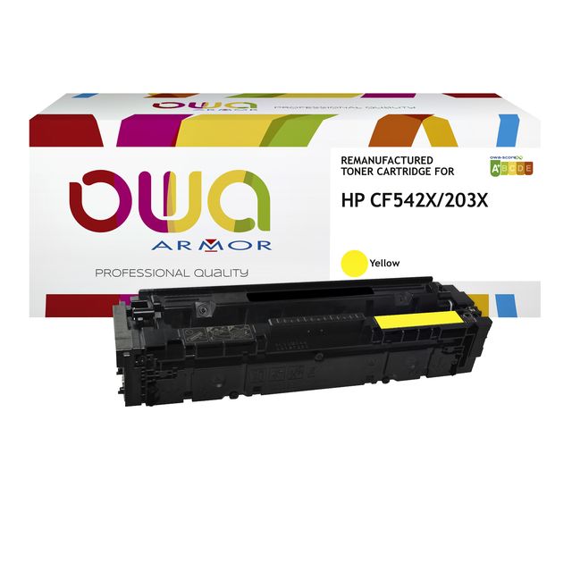OWA - Alternative à la cartouche de toner pour CF542X jaune