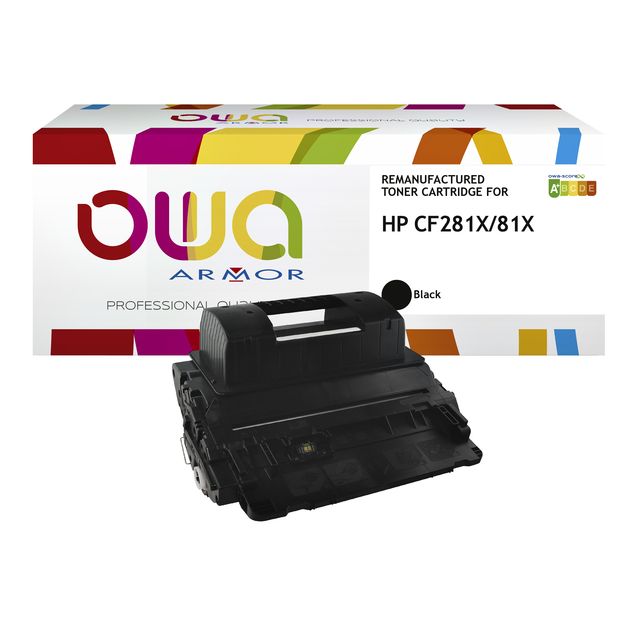 OWA - Cartucho de tóner alternativo para CF281X negro