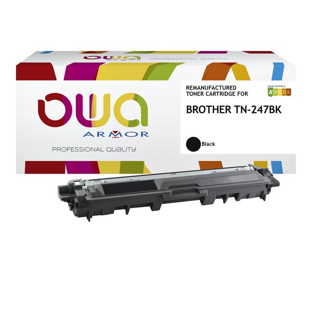 OWA - Toner brother tn-247bk zwart