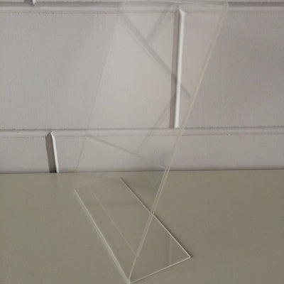 Klika - L-standaard acryl bxh 21x30cm A4 Staand