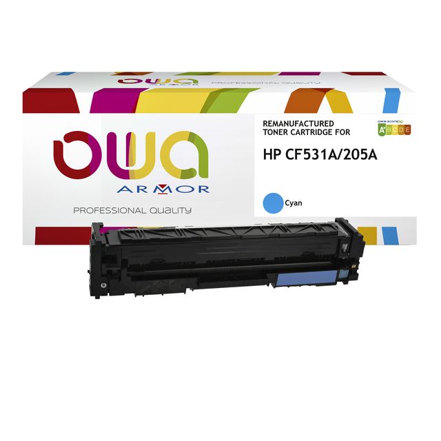 OWA - Alternative à la cartouche de toner pour CF531A bleu