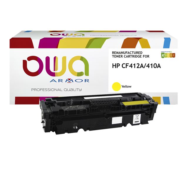 OWA - Alternative à la cartouche de toner pour CF412A jaune