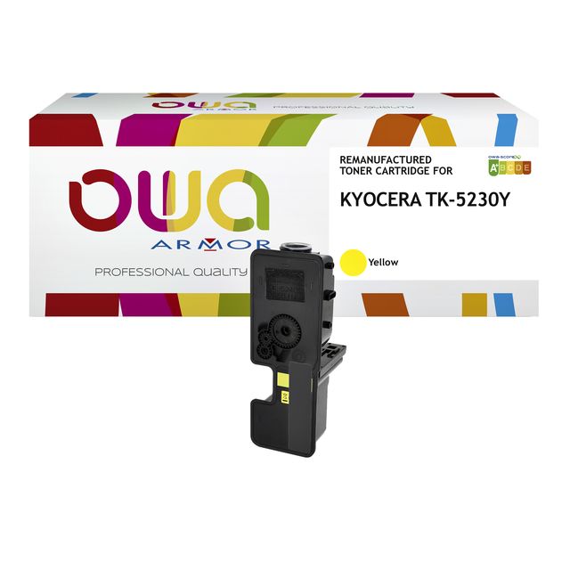 OWA - Toner kyocera tk-5230y geel