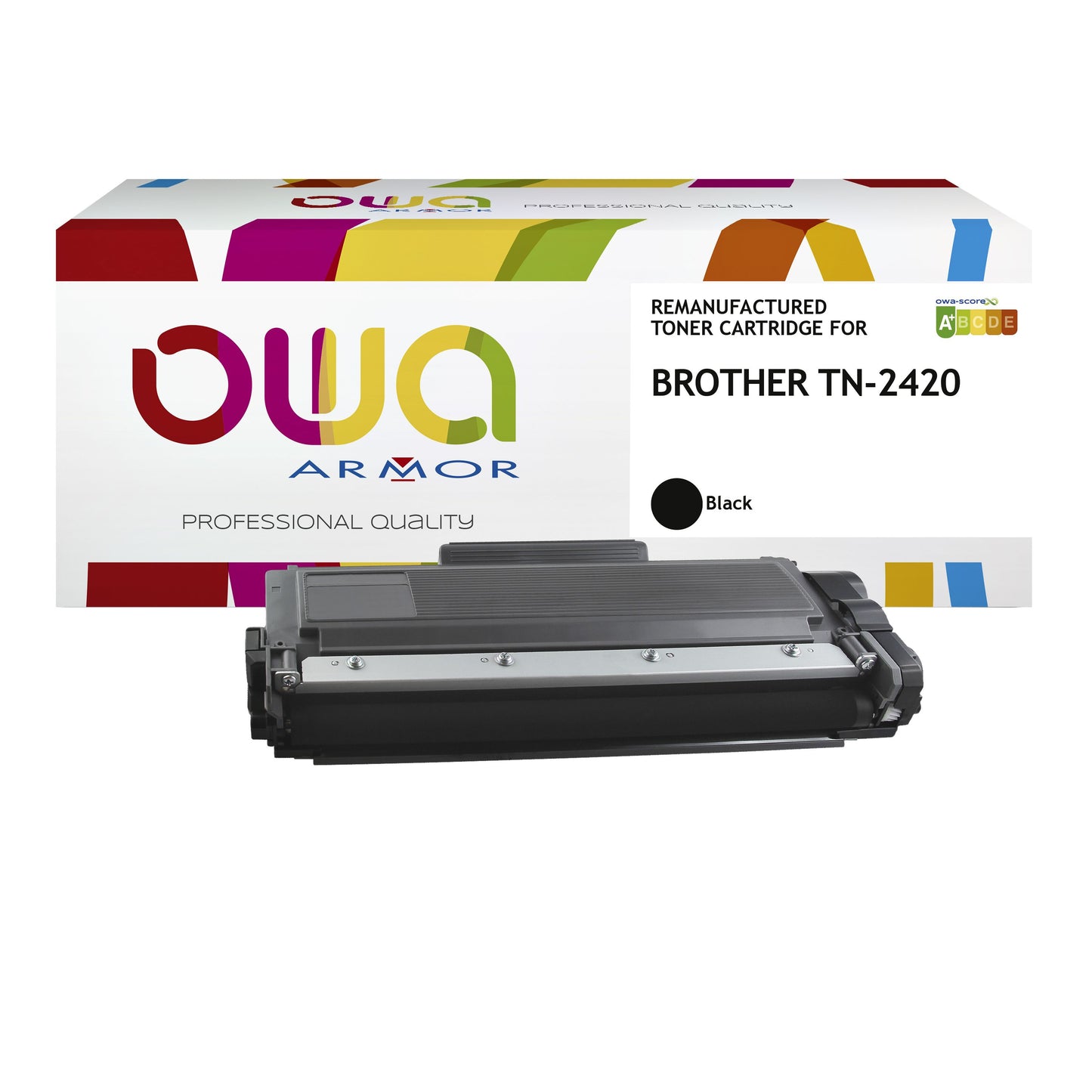 OWA - Toner brother tn-2420bk zwart
