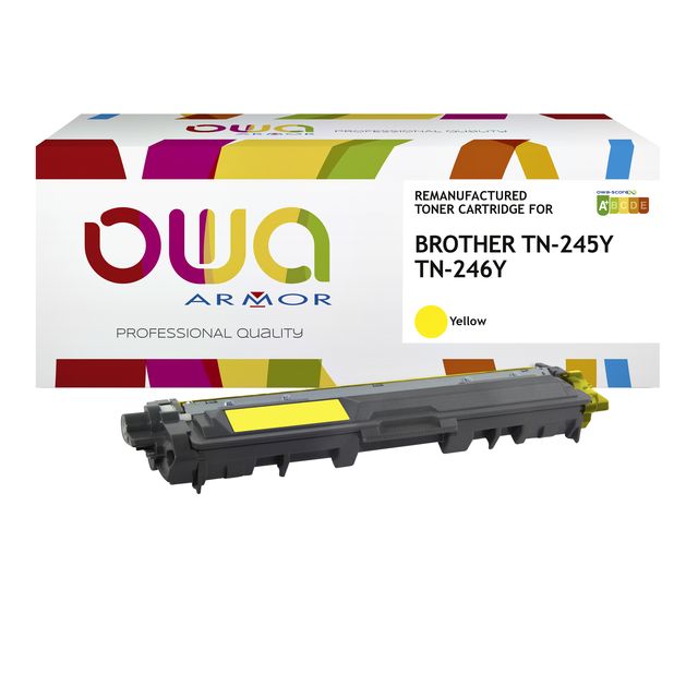 OWA - Toner alternatief tbv TN-245Y geel