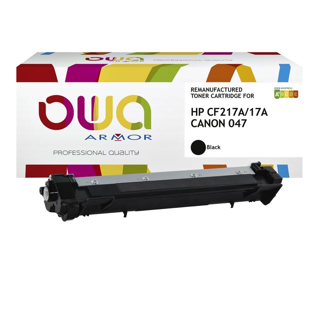 OWA - Tonercartridge hp cf217a zwart