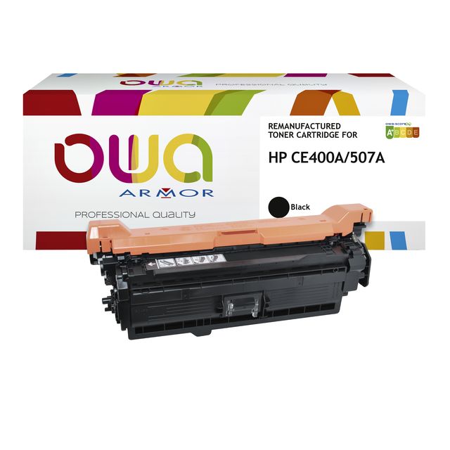 OWA - Tonercartridge hp ce400a zwart