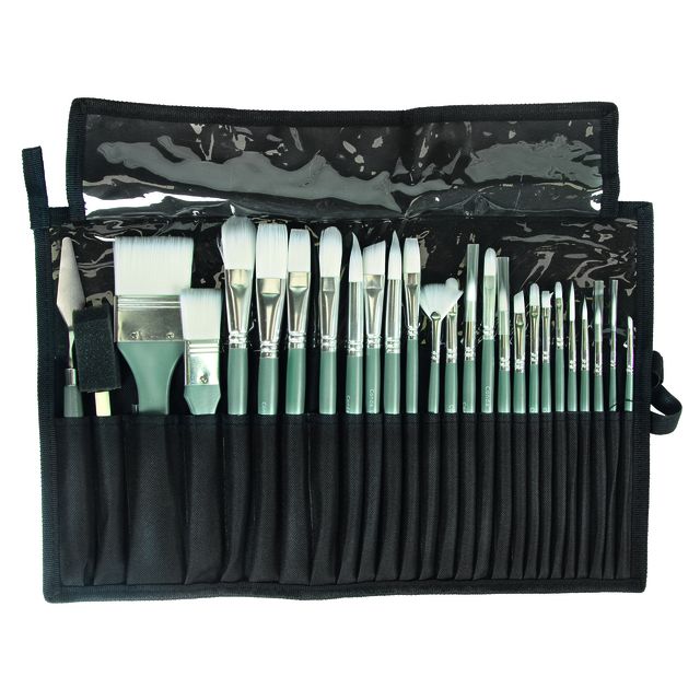 Conda - 27-piece brush set in case