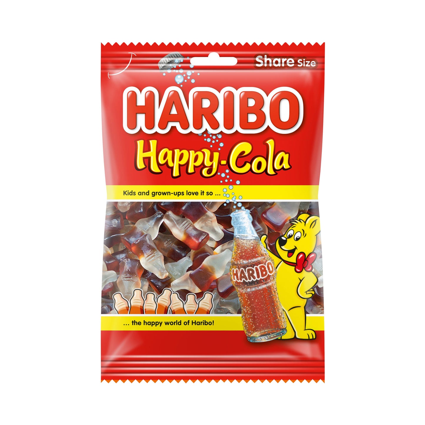 Haribo - Candy Happy Cola bag 250gr | 10 pezzi