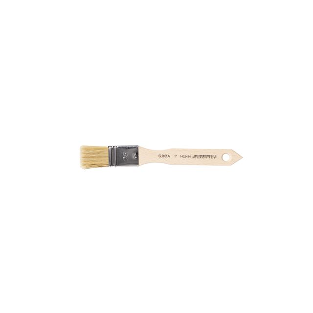 Qrea - Cepillo cerda de cerdo núm. 1 ancho 22,3 mm