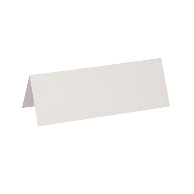 MAUL - Table nameplate cardboard 21x7.5cm white 100 pieces