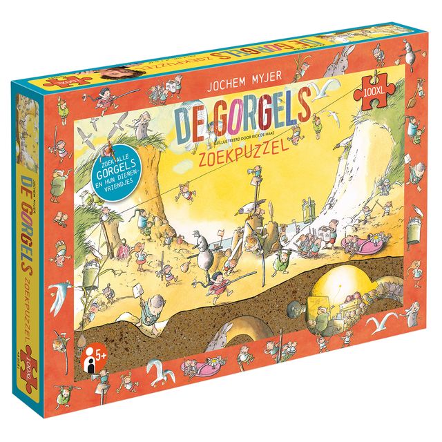 Tucker’s Fun Factory - Puzzel De Gorgels 100 stukjes XL