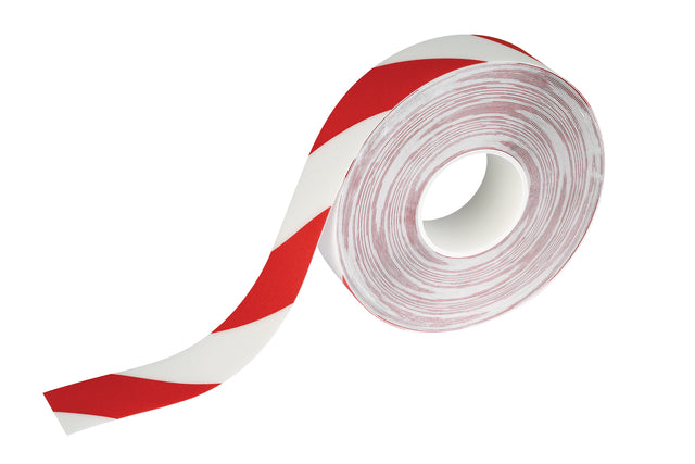 Durevole - Segnaletica da pavimento DURALINE 50mmx30m rosso-bianco